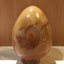 Carneool Yoni EI nr 1: 7x5.5 cm (hxb) - 317 gr