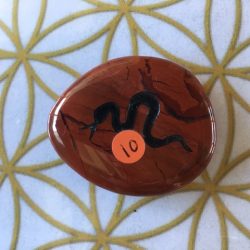 Rode Jaspis - Talismansteen - Slang