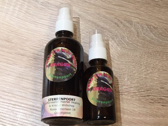 Dragon Crystal SPRAY: Balanceert en lijnt jouw Chrakra-lijn uit met LeMUria: 100 ml + MP3 - Afbeelding 4