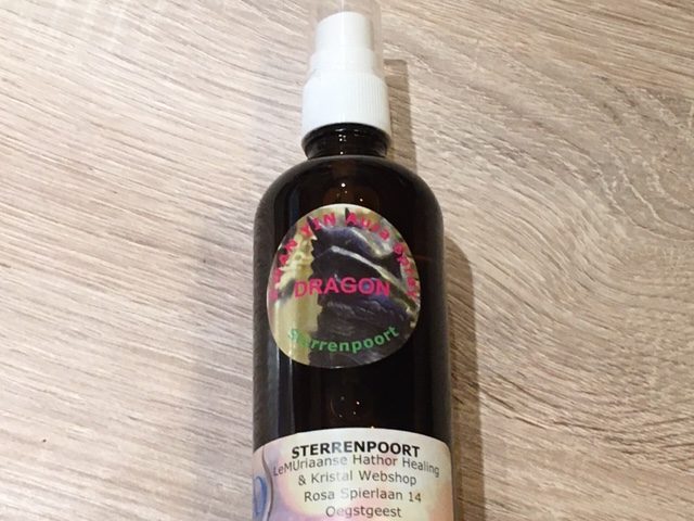 Dragon Crystal SPRAY: Balanceert en lijnt jouw Chrakra-lijn uit met LeMUria: 100 ml + MP3 - Afbeelding 3