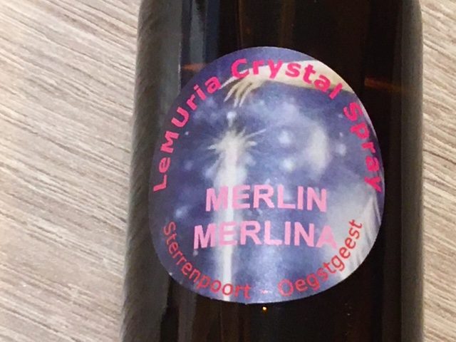 Merlin(a) Crystal Spray - Holy Spray voor Lichtwerkers: 100 ml