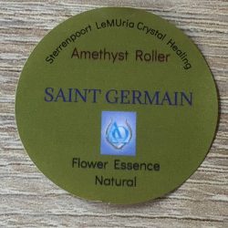 08) Saint Germain - Amethist Essence Healing Roller