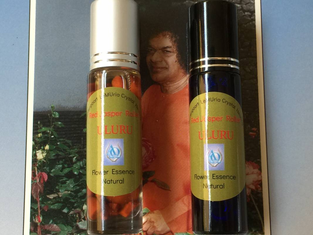 07) ULURU (Rock) - Rode Jaspis Essence Healing Roller - Afbeelding 2