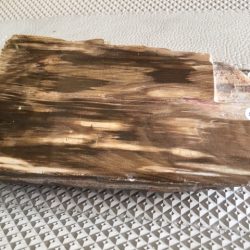 Versteend Hout - Fossiel Hout 10: 16x9x3 cm - 643 gr - Uluru Rock Australië