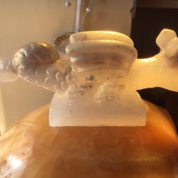 Seleniet Uluru Slang Drakin + Betakwarts in kunsthars : Gewijd door Kwan Yin & Moeder Maria