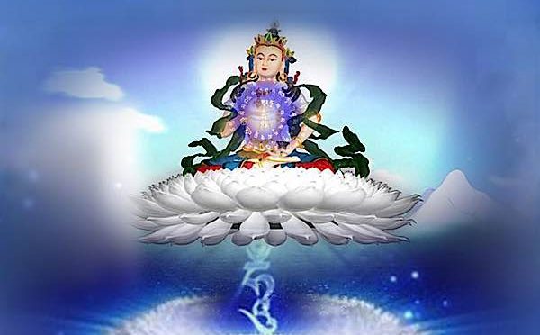 Kwan Yin-Sarasvati-Vajrasattva vormen éénheid met Dolfijnenkracht & de Zilveren Straal