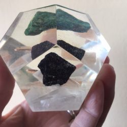 LeMUria Dodecaëder 6 - Paradijselijk Orgonite - Geactiveerd door Aartsengel Metatron(a)