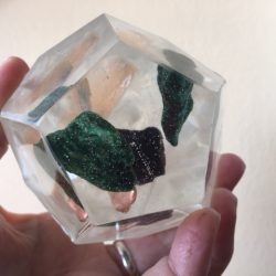 LeMUria Dodecaëder 7 - Paradijselijk Orgonite - Geactiveerd door Aartsengel Metatron(a)