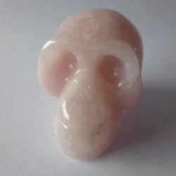 Rozenkwarts Skull 15: Connectie met de Feeërieke Elfenwereld van Venus = 5x4x3 cm