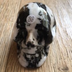 Zebra Jaspis Skull nr 5 - Verbonden aan Eenhoorn Dimensie