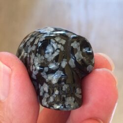 Sneeuwvlok Obsidiaan Alien Mini Skull nr 5