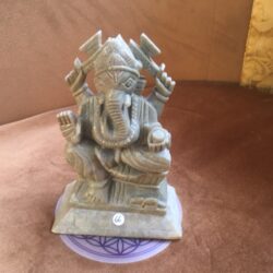 Speksteen Olifanten God Ganesh Nr 1: 5x9x12 cm - 500 gr