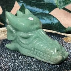 Aventurijn Groen Uluru Moederdrakin 3 L - 10x5x5.5 cm (lxbrxh) - Gewicht 348 gram