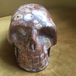 Birds Eye Jaspis Skull XL 2: 10,5 x 8 x 7,5 cm