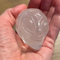 Bergkristal Alien Traveler 1 = 6 x 3.5 x 4 cm