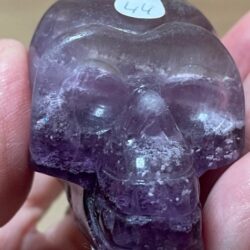 Fluoriet Skull 11 - Paars