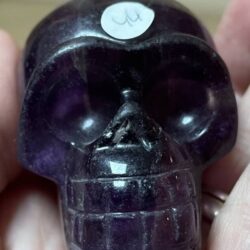 Fluoriet Skull 12 - Paars