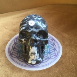 Sardonyx Kwarts Skull 2 - Belangrijke Hoge Priester(es) connectie met LeMUria Tempels