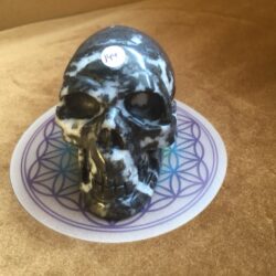 Sardonyx Kwarts Skull 3 - Belangrijke Hoge Priester(es) connectie met LeMUria Tempels