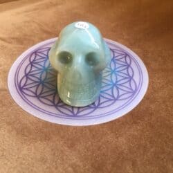 Aventurijn groen Skull 7 = 5 x 3.5 x 3.5 cm