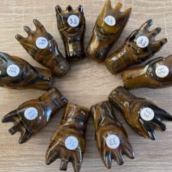 Tijgeroog Uluru Drakin - Mini - 4 cm