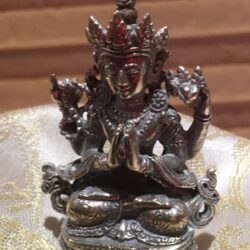 Messing Avalokiteshvara, Boeddha Kwan Yin van Mededogen & Beschermer van Tibet: nr 1