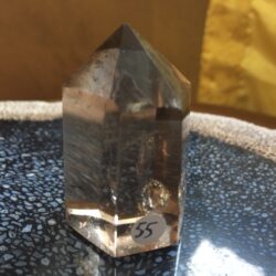 Rookkwarts Obelisk Punt 2: 3x2.5x5 cm (bxdxh) - 66 gr