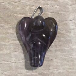 Amethist Hanger - MINI Engel: 1.5x2.2 cm (bxh)