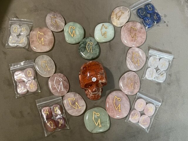 Opaliet - Opaline: 4 Regenboog Aartsengelen Michaëla-Gabriëla-Uriëla-Raphaëla: Talismansteen Set - Afbeelding 3