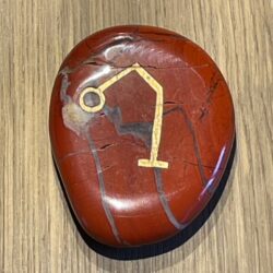 Rode Jaspis Elohim - Aartsengelen Raphaëla & Moeder Maria: Talismansteen L1