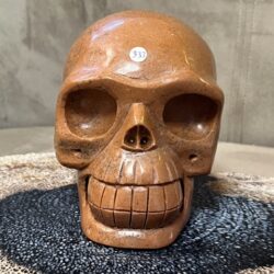 Versteend Hout Skull 17: Vertegenwoordigt het Oer geheugen van LeMUria via het ULURU NET VAN LICHT