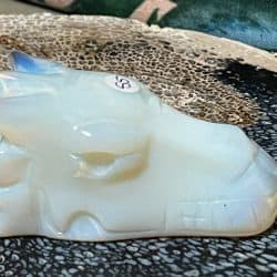 Opaliet Uluru Drakin - Medium - 6,5 cm: Met Gouden LeMUria Trilling