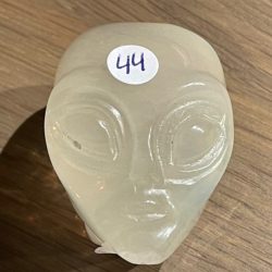 Opaliet - Opaline Goudgele Alien Skull 1