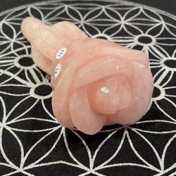 Rozenkwarts Roos nr 4: lengte 14 cm x 4,5/6 cm doorsnede - 291 gram