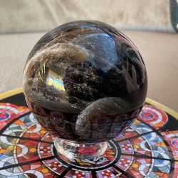 Maansteen BOL Zwart: 7 cm