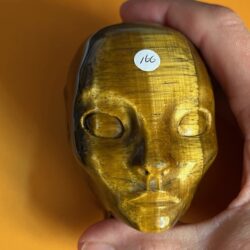 Tijgeroog Fairy Skull 2: 8 cm - 424 gr