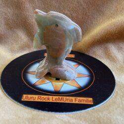 Aragoniet Dolfijn 10 - van het eiland Pafos op Cyprus: 5,5 cm - 49 gram