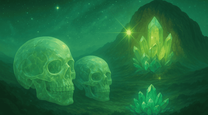 Hoe gebruikt U een kristallen schedel bij meditatie en healing?