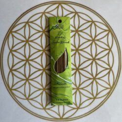 Wierook: NEEM (Azardirachta Indica) - 12 korte Ingewijde Natuurzuivere Kruidenwierook van Moeder's Bloemen