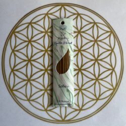 Wierook: SALIE - 12 korte Ingewijde Natuurzuivere Kruidenwierook geurstokjes van Moeder's Bloemen Geur