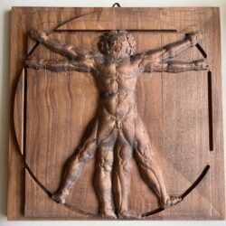 VIRTRIVIUSMAN - BEUKENHOUT: 27,5 X 27,5 CM en 8/17 mm dik