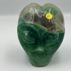 Fluoriet Alien 1: 8 x 6,5 x 7,5 cm - 638 gram